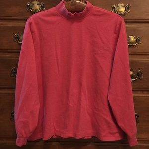 ▫️Lands’ End Long Sleeve Mock Turtleneck Top